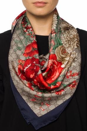 Logo-printed shawl, zdjęcie 2 Logo-printed shawl od Gucci